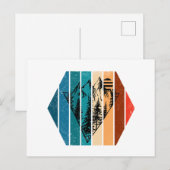 Minimalistisch dennenbos  feestdagenkaart (Voorkant / Achterkant)