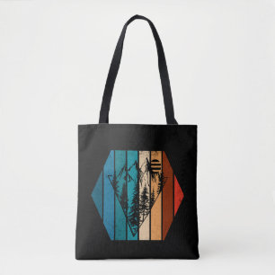Minimalistisch dennenbos  tote bag