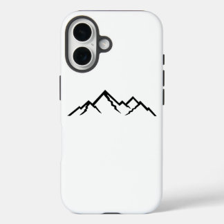Minimalistisch design voor Natuur liefhebbers iPhone 16 Hoesje