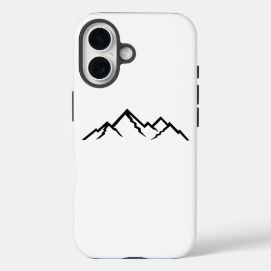 Minimalistisch design voor Natuur liefhebbers Case-Mate iPhone Case (Achterkant)