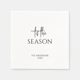 Minimalistisch Dit Het Seizoen Kerstvakantie Servet