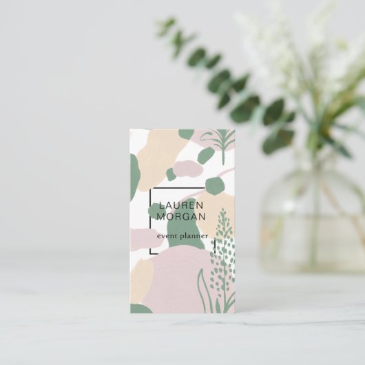 Minimalistisch droomVisitekaartje Visitekaartje (Staand voorkant)