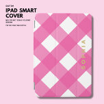 Minimalistisch Eenvoudig Elegant Heet Roze Goud Mo iPad Mini Cover<br><div class="desc">Introductie van onze elegante en minimalistische iPad Mini cover, met een gewaagde en mooie hete roze grote gingham check patroon dat zeker zal draaien hoofden. Personaliseer uw cover met uw eigen unieke touch door jouw namen of initialen toe te voegen in een eenvoudig gouden lettertype. Deze cover ziet er niet...</div>