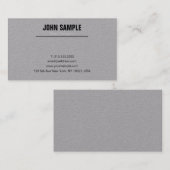 Minimalistisch Eenvoudig Gewoon Modern Professione Visitekaartje (Voorkant / Achterkant)