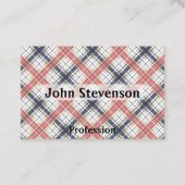 Minimalistisch, eenvoudig, helder visitekaartje (Voorkant)