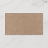 Minimalistisch Eenvoudig Kraft Weddenschap QR RSVP Informatiekaartje (Achterkant)