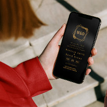 Minimalistisch eenvoudig legant goud voor weddensc