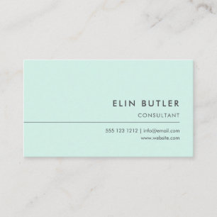 Minimalistisch eenvoudig Logo pasta groen Visitekaartje