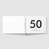 Minimalistisch Eenvoudig Manuscript Dag Gastenboek (Volledig)