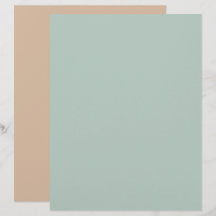 Minimalistisch Eenvoudig Mint Turquoise Bruin Scra