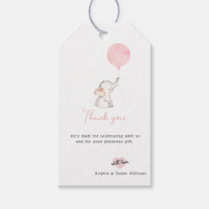 Minimalistisch eenvoudig modern Baby shower voor o Cadeaulabel