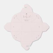 Minimalistisch eenvoudig modern beer Baby shower Bedankdoosjes (Uitgevouwen)