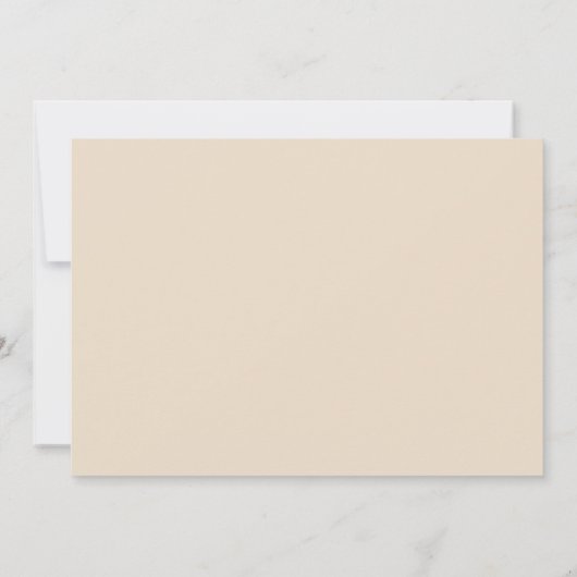 Minimalistisch eenvoudig modern klein beer Baby sh Kaart (Achterkant)