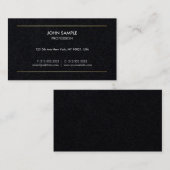 Minimalistisch Eenvoudig Modern Professioneel Eleg Visitekaartje (Voorkant / Achterkant)