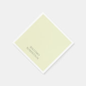 Minimalistisch Eenvoudig Modern Servet (Hoek)
