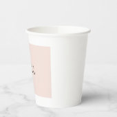 Minimalistisch eenvoudig professioneel opmerkelijk papieren bekers (Links)