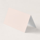 Minimalistisch eenvoudig professioneel opmerkelijk visitekaartje (Achterkant)