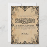 Minimalistisch eenvoudig script  horror gothic