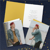 Minimalistisch Eenvoudig Vierkant Modern Photo Afs Bedankkaart