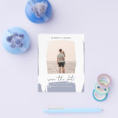 Minimalistisch eenvoudig vlakke laag met minimale  flyer (Enkel)