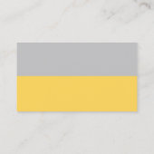 Minimalistisch eenvoudig voorzijde voorzijde visitekaartje (Achterkant)