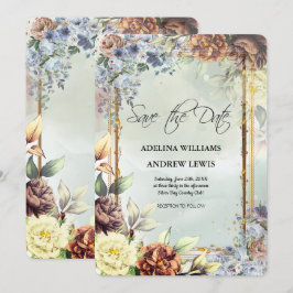 Minimalistisch Eenvoudig Zilveren Bloemen Roos, Go Kaart