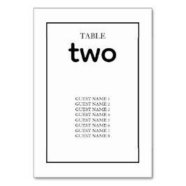 Minimalistisch eenvoudig zwart-wit huwelijk kaart