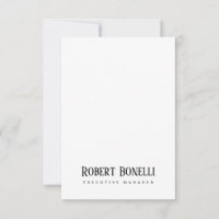 Minimalistisch Eenvoudig Zwart & Wit Modern Eenvou