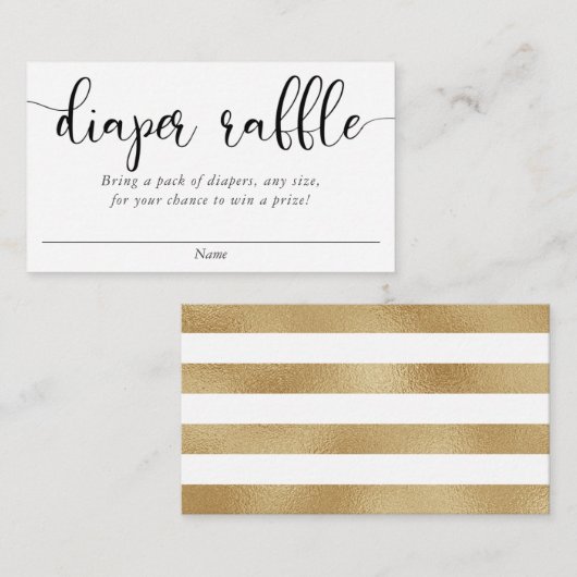 Minimalistisch eenvoudig zwart wit taperraket informatiekaartje (Voorkant / Achterkant)