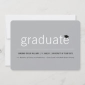 Minimalistisch eenvoudige Afstuderen fotograaf Kaart (Voorkant)