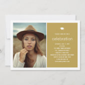 Minimalistisch eenvoudige Afstuderen fotograaf Kaart (Achterkant)