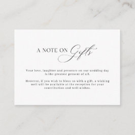 Minimalistisch eenvoudige wending Well Note over c Informatiekaartje