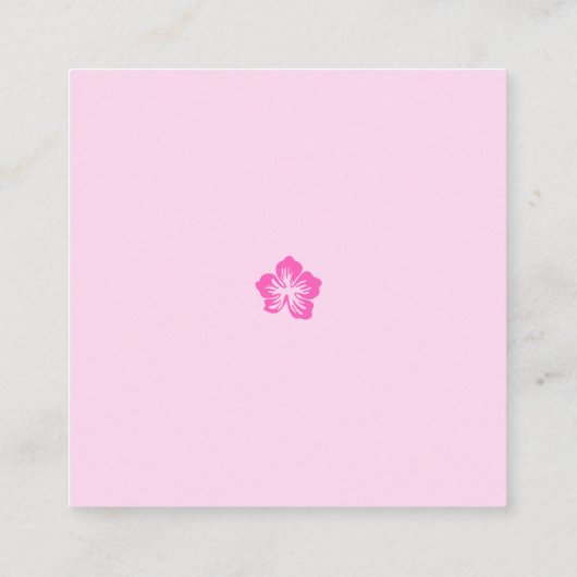 Minimalistisch eerstejaars airy Diaper Raffle Informatiekaartje (Achterkant)