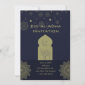 Minimalistisch Eid al-adha Kaart (Voorkant)