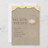 Minimalistisch Eid al Fitr Kaart (Voorkant)