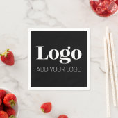Minimalistisch Eigen Logo | Bruiloften & Zakelijk Servet (Insitu)