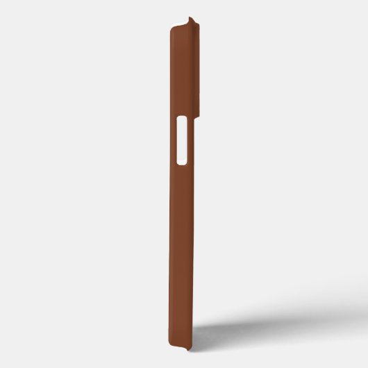 Minimalistisch Eigen monogram: sepia en wit Case-Mate iPhone Case (Achterkant / Rechts)