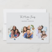 Minimalistisch Elegant Aangepaste Kerst Eenvoudige Feestdagenkaart (Voorkant)