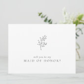 Minimalistisch Elegant... ben je mijn dienstmeisje (Staand voorkant)