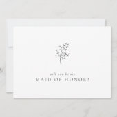 Minimalistisch Elegant... ben je mijn dienstmeisje (Voorkant)