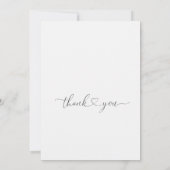 Minimalistisch Elegant Bewaar onze nieuwe Datum Ui Kaart (Achterkant)