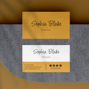 Minimalistisch Elegant Boho - Custom Professional Visitekaartje