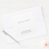 Minimalistisch Elegant Candle Cosmetische Sticker  (Envelop)