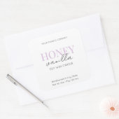 Minimalistisch Elegant Candle Cosmetische Sticker  (Envelop)