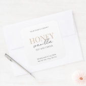 Minimalistisch Elegant Candle Cosmetische Sticker  (Envelop)