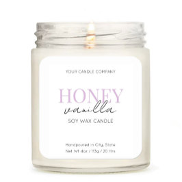 Minimalistisch Elegant Candle Cosmetische Sticker 