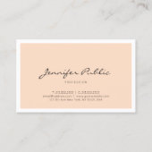 Minimalistisch elegant design, professioneel moder visitekaartje (Voorkant)