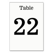 Minimalistisch, elegant, eenvoudig, gewoon zwart-w kaart (Achterkant)