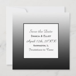 Minimalistisch Elegant Eenvoudig Hart Foto Bruilof Save The Date