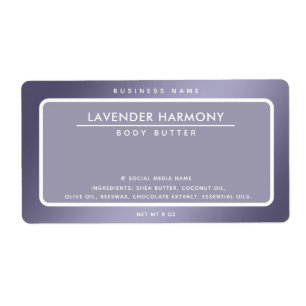 Minimalistisch elegant eenvoudig modern luxeproduc etiket